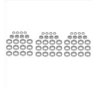 D'accessoires RC Compatible avec JLB pour Racing pour Cheetah 11101 21101 J3 1/10 RC Voiture Mise À Niveau Pièces Accessoires 60 Pièces Roulements À Billes Ensemble BE001 BE002