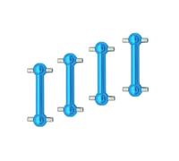 D'accessoires RC Compatible avec Tamiya pour TT02 1/10 RC Car Crawler Upgrade Parts 4Pcs Drive Shaft Dog Bone Part Vehicle