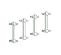 D'accessoires RC Compatible avec Tamiya pour TT02 1/10 RC Car Crawler Upgrade Parts 4Pcs Drive Shaft Dog Bone Part Vehicle