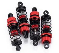 D'accessoires RC Compatible avec Tamiya pour TT02 1/10 RC Drift Car Upgrade Parts 4Pcs 62mm Aluminium Alloy Oil Shocks Damper Set