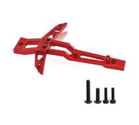 d'accessoires RC Compatible avec TRAXXAS pour MAXX pour Slash 1/8 1/10 RC Pièces Et Accessoires pour Mise À Niveau De Voiture Avant en Métal pour Renfort De Châssis 8921(Red)