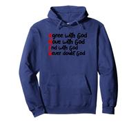 D'accord avec Dieu AMEN Sweat à Capuche