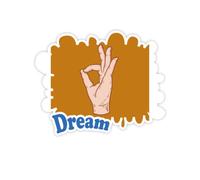 d'accord, C'est Bon. Stickers Citation Rêve Vinyle Stickers