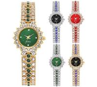 Dacdyi Lot de 5 montres à quartz analogiques pour femmes et filles, multicolore, Élégant