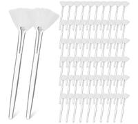 DACHAO Lot de 60 pinceaux éventail pour le visage