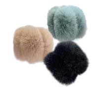 DACHAO Pince à cheveux en forme de lapin - Pince à cheveux en peluche - Pince à cheveux semi-chignon - Pince à cheveux - Bandeau
