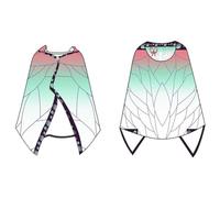 DACHENG Cape couverture à capuche Anime pour demon-slayer-Shinobu-cosplay - Licence Officielle