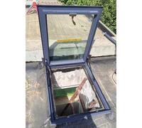 Dachfenster Double vitrage pour grenier / sous-sol en verre trempé résistant au vol et à la pluie Disponible en 40/50/60/70/80 cm (45 x 85 cm)