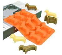 Dachshund Baking Mold Non-Stick Dog Shaped Silicone Molds for Ice Treats