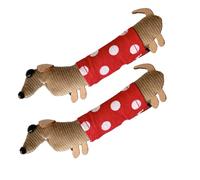 Dachshund Hair Clip Set Of 2, Cute Dog Claw Hair Clips For Women Girls Teens, Cloth Metal Stylish Side Bang Holders, Lightweight Easy Grip Wool Accessories, 10cm