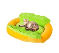 Dachshund Hot Dog Bed, Small Dog And Cat Compatible Bed, Plush Removable