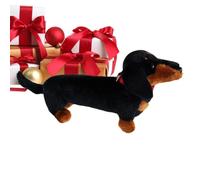 Dachshund Plush - Premium Cuddly Dog Hugging Pillow, Features Reinforced Dual-Stitched Seams For Long-Lasting Durability | Crafted From Ultra-Soft Non-Shedding Velour For A Soothing Sensory Experience