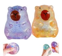 Dachshund Squishy Stress Toy - Slow Rebound Weiner Dog Squishy for Adults - Portable Dog Squishiing Toy - Soft 4.3in Dachshund Squishiing Toys for Stress Relief (B-1)