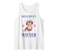 Dachshund Wild West Wiener Longest Dog Range Débardeur