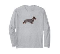 Dachshund Wire Haired Wiener Dog Love Cute Dachshund Dog Manche Longue