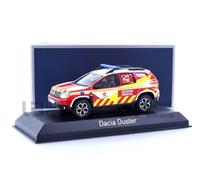 Norev Voiture miniature Dacia Duster Pompiers Secours Médical 57 2020 Rouge 1/43 réf. 509050