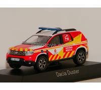 Norev Voiture miniature Dacia Duster Pompiers Secours Médical 57 2020 Rouge 1/43 réf. 509050