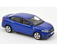 Voiture Miniature de Collection NOREV 1-43 - DACIA Logan - 2021 - Iron Blue - 509042