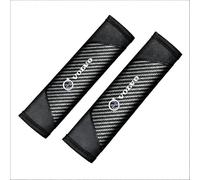 DACINHFB 2 Pièces Voiture Protège Ceinture de Sécurité pour Volvo C30 2006-2010, Protecteur de Ceinture de Sécurité Auto Amovible Protège Le Cou et Les Épaules,Black