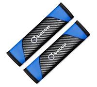 DACINHFB 2 Pièces Voiture Protège Ceinture de Sécurité pour Volvo S60 III 2018-2025, Protecteur de Ceinture de Sécurité Auto Amovible Protège Le Cou et Les Épaules,Blue