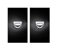 DACINHFB Autocollants pour Montant B pour Dacia Logan II MCV 2017-2020, Anti-Rayures Étanche Autocollant Pilier B Voiture Décoration Voiture