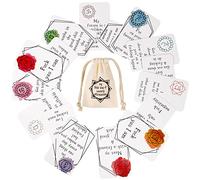 Dacitiery Lot de 16 cartes d'affirmation amusantes, cartes d'affirmation de positivité, cartes d'affirmation My Little Bag of Sweary Sweary, carte de confirmation d'auto-encouragement