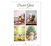Dackel-Glück (Wandkalender 2027 DIN A4 hoch), CALVENDO Monatskalender: Kleine Pfoten, grosse Momente