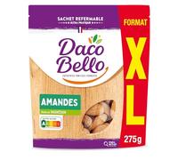 DACO BELLO - Amande décortiquée - Fruits secs - Riche en magnésium - Sachet de 275g