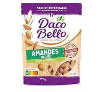 DACO BELLO - Amande décortiquée - Fruits secs - Source de Protéines - Sachet de 125g