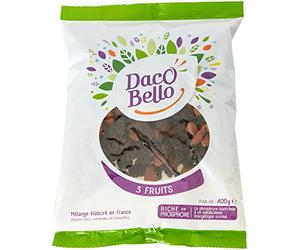 Daco Bello Mélange de Fruits Secs 3 Fruits 400 g - Lot de 4