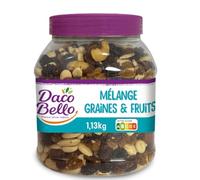 DACO BELLO - Mélange graines & fruits - Mélange de graines et fruits séchés - Format familial - Pot de 1,13kg