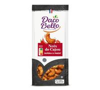 DACO BELLO - Noix de cajou piment paprika - Fruits secs - Pour l'apéritif - Sachet de 110g