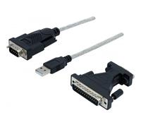 DACOMEX ADAPTATEUR USB 2.0 A SERIE DB9/DB25