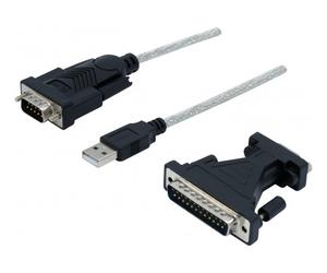 DACOMEX ADAPTATEUR USB 2.0 A SERIE DB9/DB25