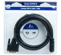 Connectique Audio / Vidéo GENERIQUE Dacomex Blister Cordon Ecran Dvi- d m/m 2,0m