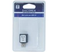 Connectique Audio / Vidéo GENERIQUE Dacomex Blister Mini Adaptateur Audio usb 2.0