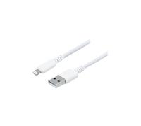 DACOMEX - Câble Lightning - USB mâle pour Lightning mâle - 2 m - blanc