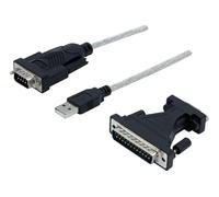 Dacomex Cable USB Serie RS-232 DB9+25