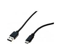 DACOMEX - Câble USB - USB (M) pour 24 pin USB-C (M) - USB 2.0 - 1 m - noir
