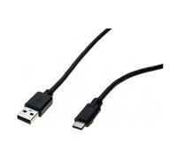 DACOMEX - Câble USB - USB (M) pour 24 pin USB-C (M) - USB 2.0 - 1 m - noir