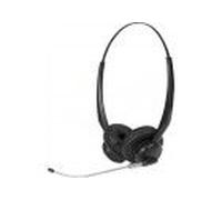 Dacomex casque centre d'appel micro tube - 2 ecouteurs