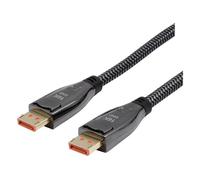 DACOMEX CORDON DP2.1 80Gpbs METAL+NYLON eco responsable-1.5m