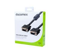 Cordon SVGA avec ferrites - 1,8 m