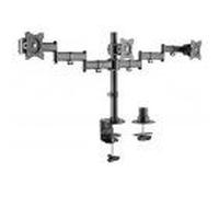 DACOMEX Support de bureau D27-100CG-3 3 écrans 13-27''