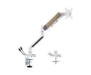 Dacomex Desk Mount D35-100cg-w, For 1 Screen 17-35 , White