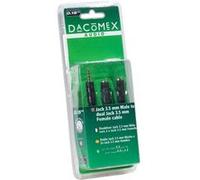 Dacomex Doubleur Jack 3.5 mm vers 2 x Jack 3.5 mm Femelle G