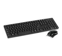 Dacomex Pack clavier et souris KM150-U USB AZERTY Français Noir