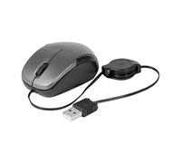 Dacomex Mini Souris Optique Cordon USB rétractable