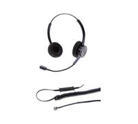 Dacomex Perl Binaural Headset Gooseneck Noise Cancel