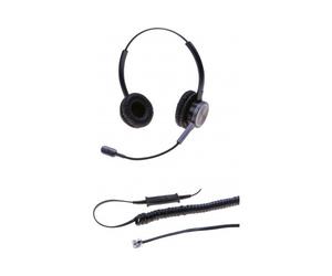 DACOMEX Perle - casque téléphone binaural micro Flex antibruit